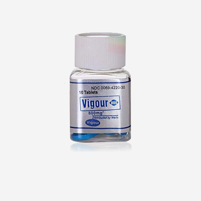 美國藍金偉哥  Vigour 800mg 10顆罐 強效增硬助勃 速效口服壯陽藥